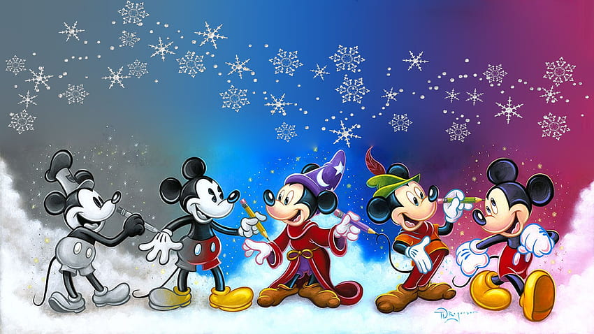 Mickey Mouse , Minnie Mouse Ordinateur Fond d'écran HD