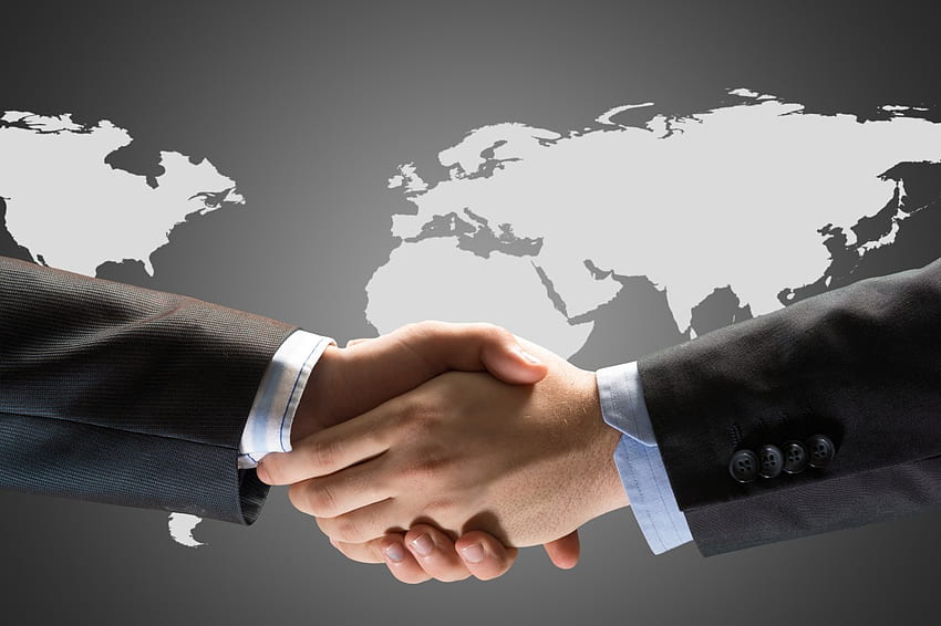 Two Businessmen Shaking Hands , Hand Shake HD wallpaper