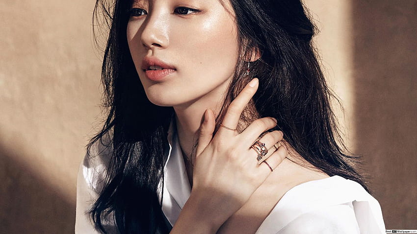 Ateşli Koreli aktris Bae Suzy HD duvar kağıdı