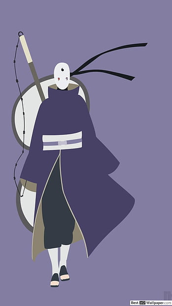 obito white mask wallpaper