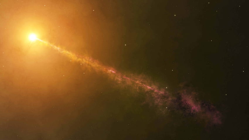 IC 1101 Galáxia Elíptica Supergigante U papel de parede HD