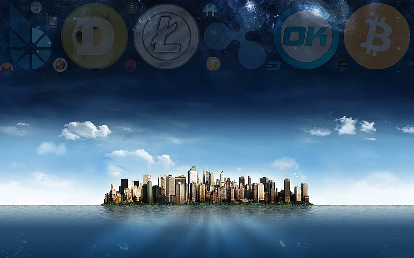 Bitcoin Ethereum Litecoin Shaping Our Future HD wallpaper