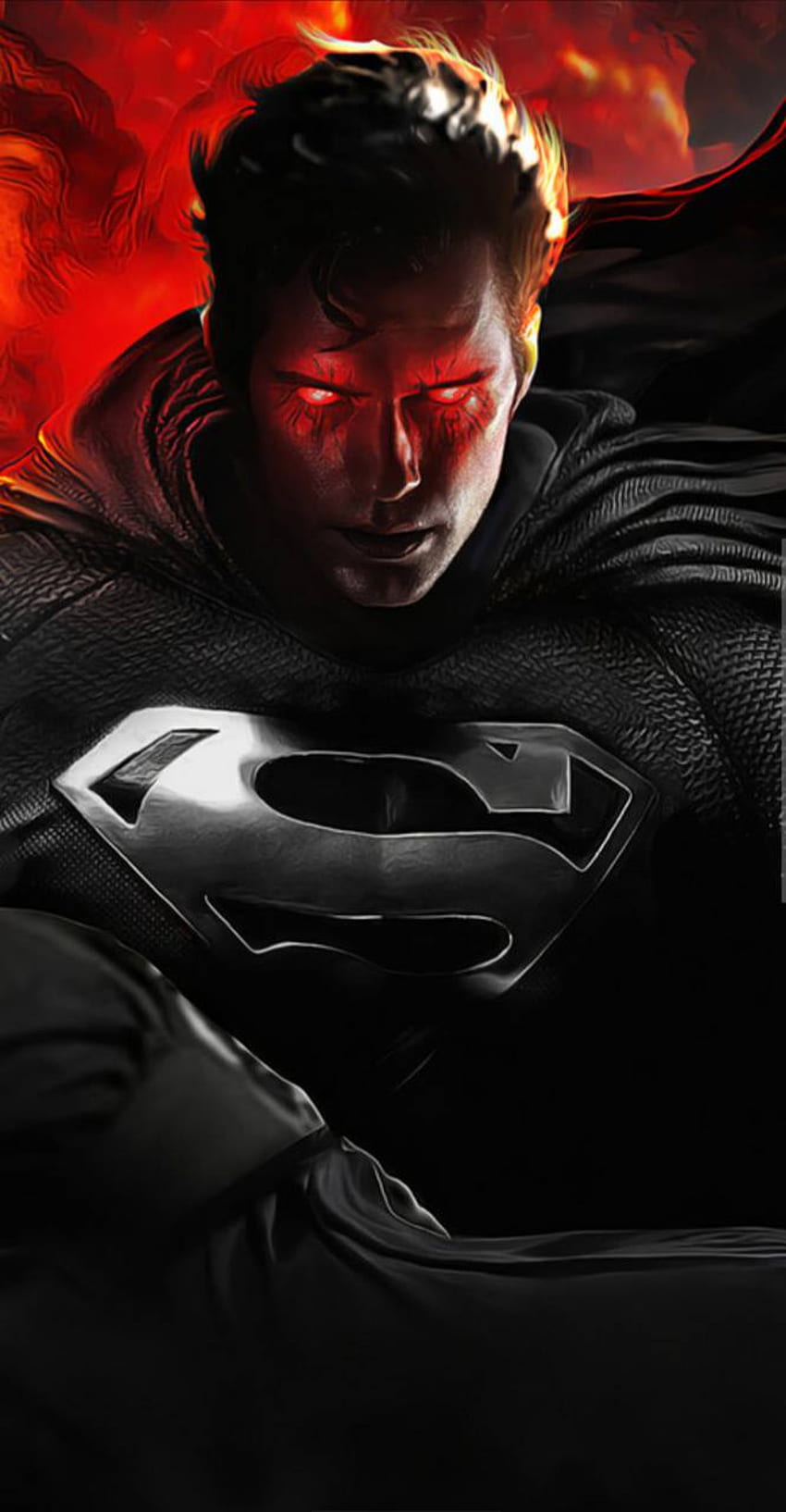 Black suit Superman HD phone wallpaper | Pxfuel