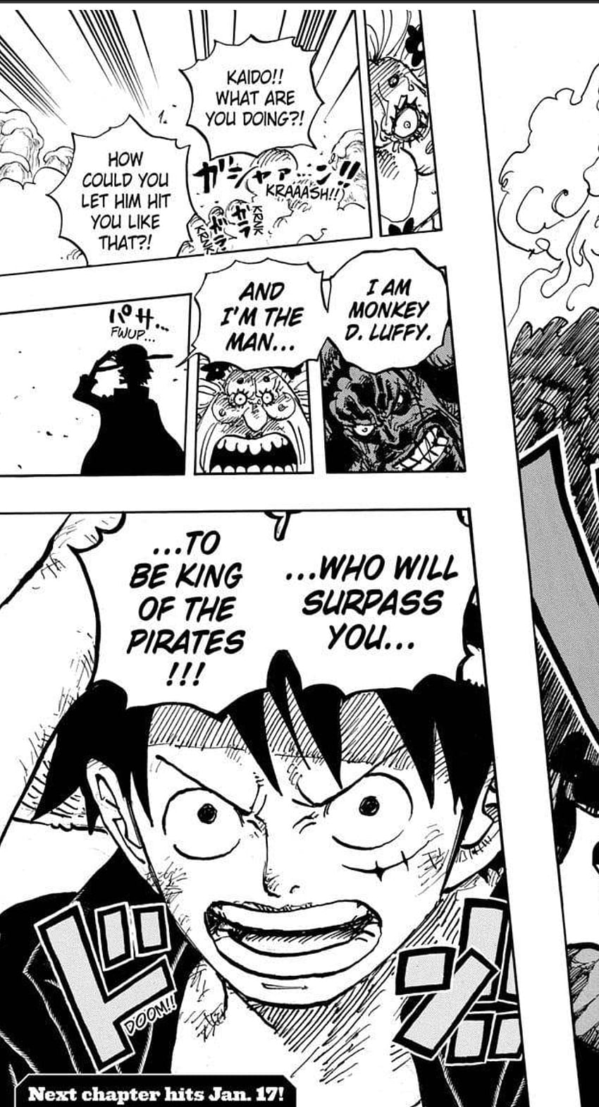 Silhouette Pirate king by presentees  One piece wallpaper iphone, One  piece manga, Manga anime one piece