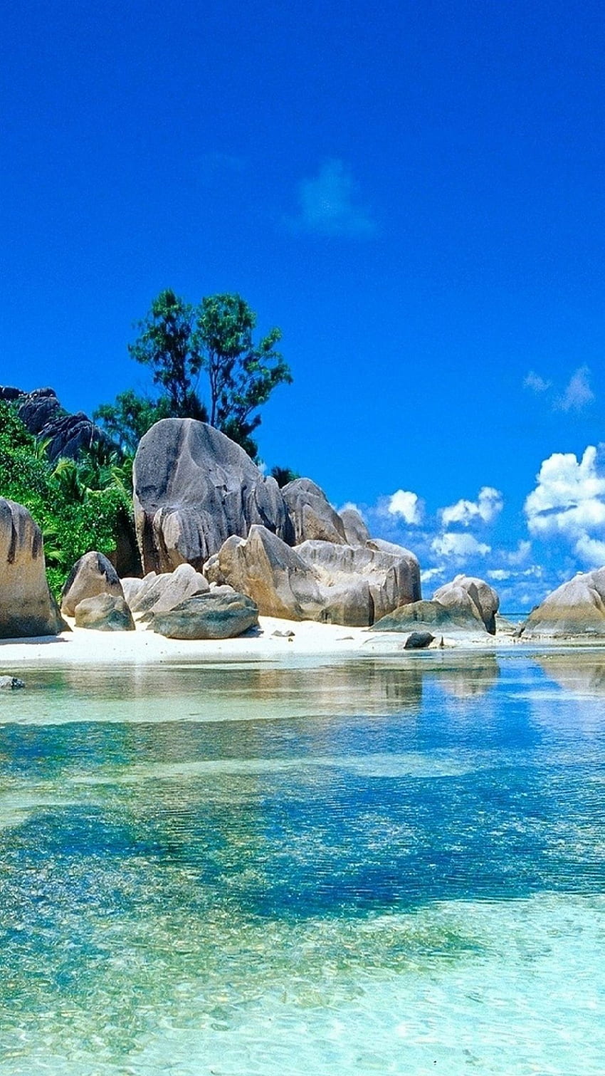Águas cristalinas iPhone6 ​​. Belas praias, Lugares lindos, Natureza Papel de parede de celular HD