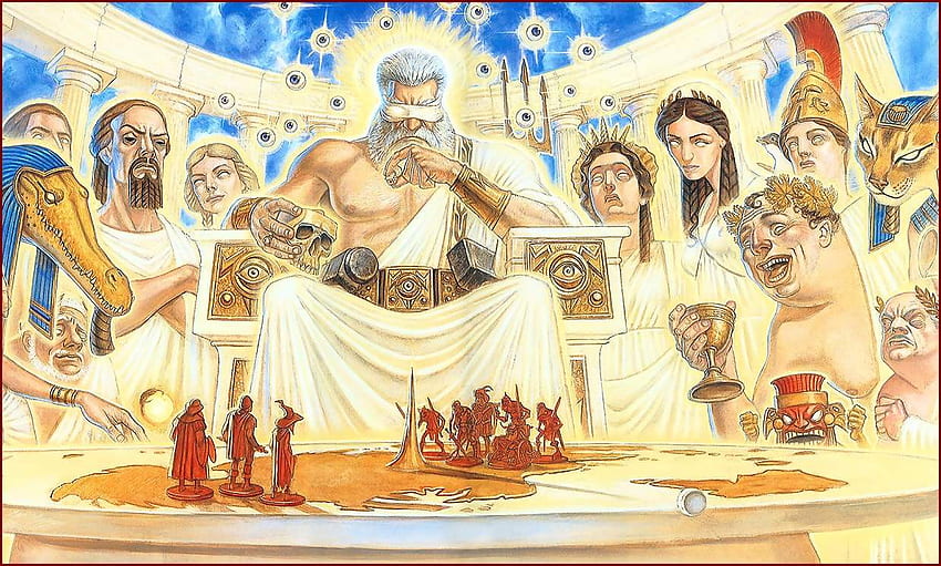 Gods, Discworld HD wallpaper