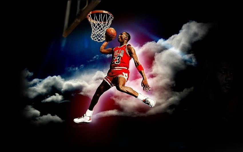 Michael Jordan - Koszykówka Logo Michaela Jordana Tapeta HD