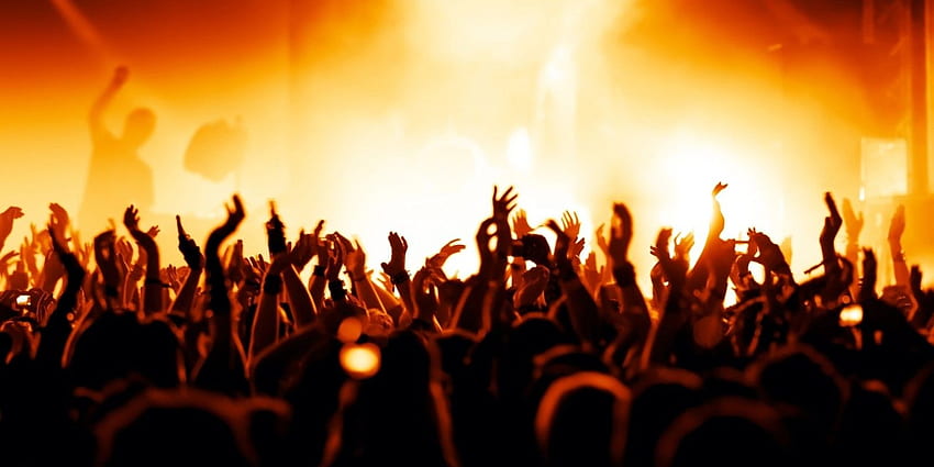 Konzertpublikum - Veranstaltungen Konzerte - HD-Hintergrundbild