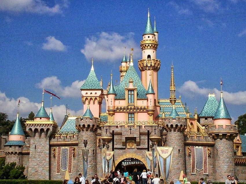 Musim gugur: Kastil Disney Wallpaper HD