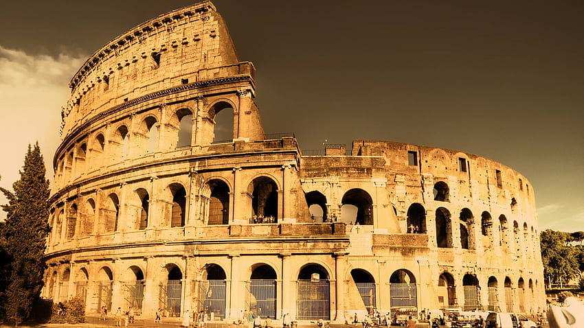 city, colosseum, ancient rome 1440P Resolution , City, Ancient World HD wallpaper