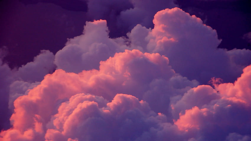 tumblr awan merah muda - Szukaj w Google. Awan merah muda, Estetika ungu, Awan, 2560X1440 Pastel Estetis Wallpaper HD