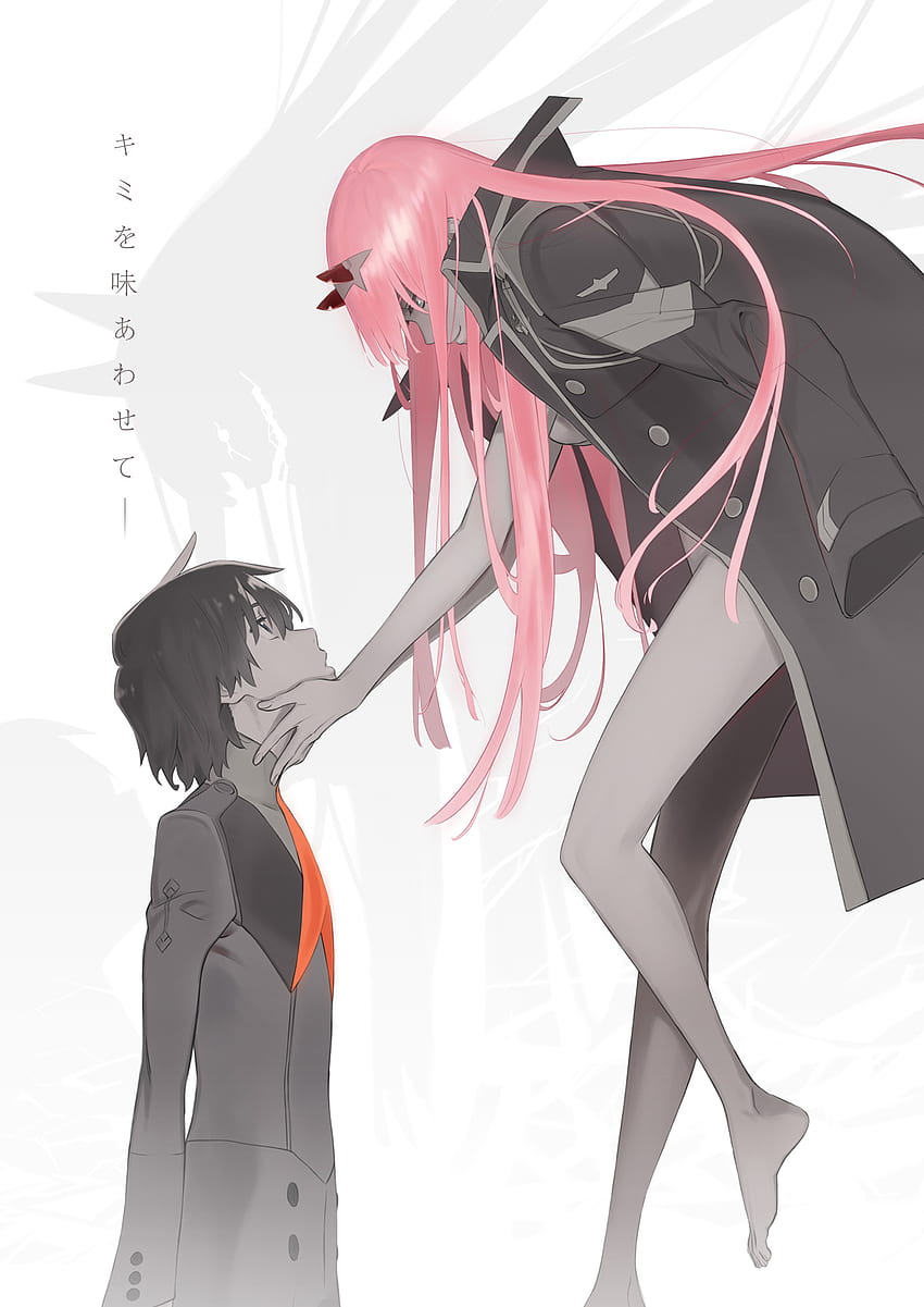 ศูนย์สองแกลเลอรี่ ที่รักใน FRANXX, Zero Two และ Hiro Phone วอลล์เปเปอร์โทรศัพท์ HD