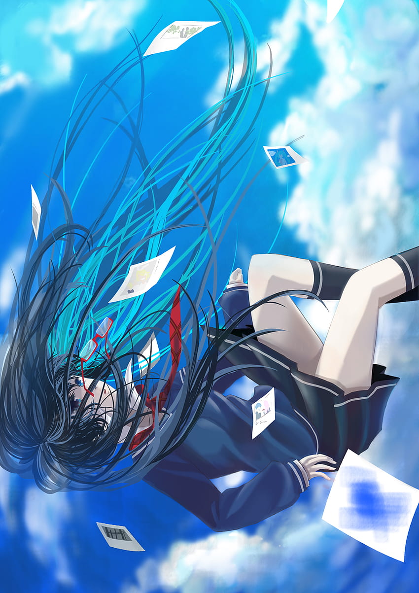 Rain Animation Anime Girl With Falling Backgrounds | JPG Free Download -  Pikbest