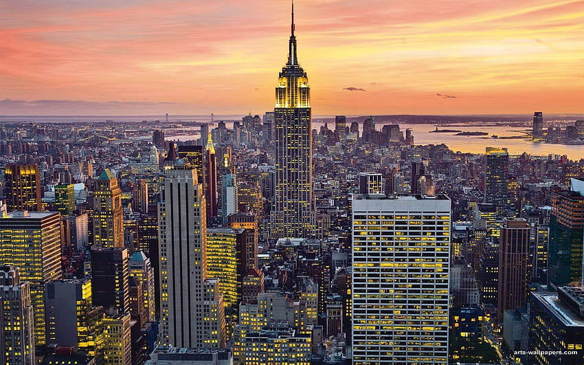 Empire State Building HD-Hintergrundbild