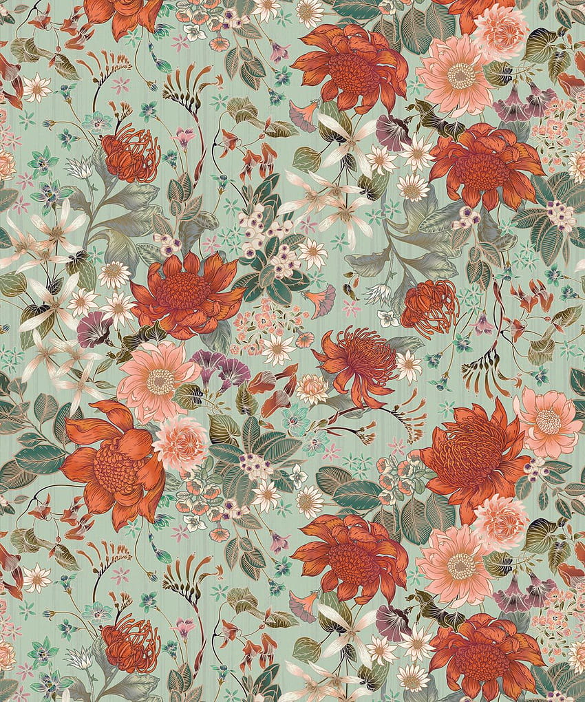Флорални - поразително красиви! • Milton & King • Доставка!, Old Floral HD тапет за телефон