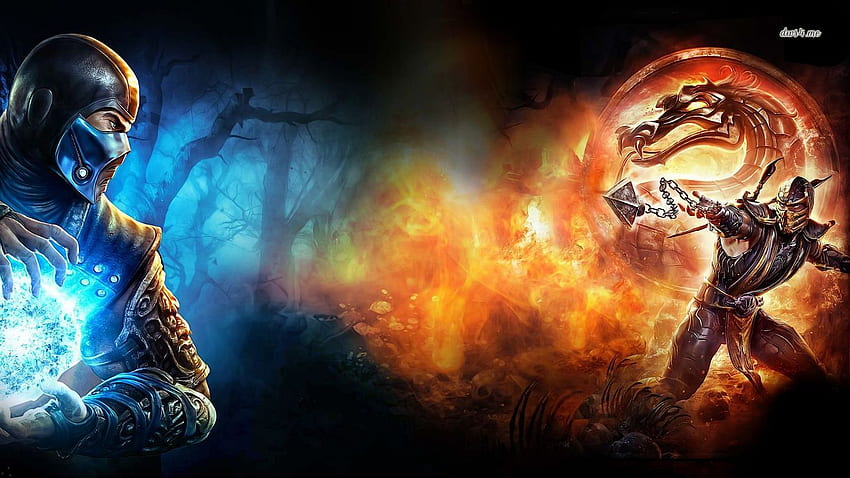 Skorpion Mortal Kombat, klassischer Skorpion HD-Hintergrundbild