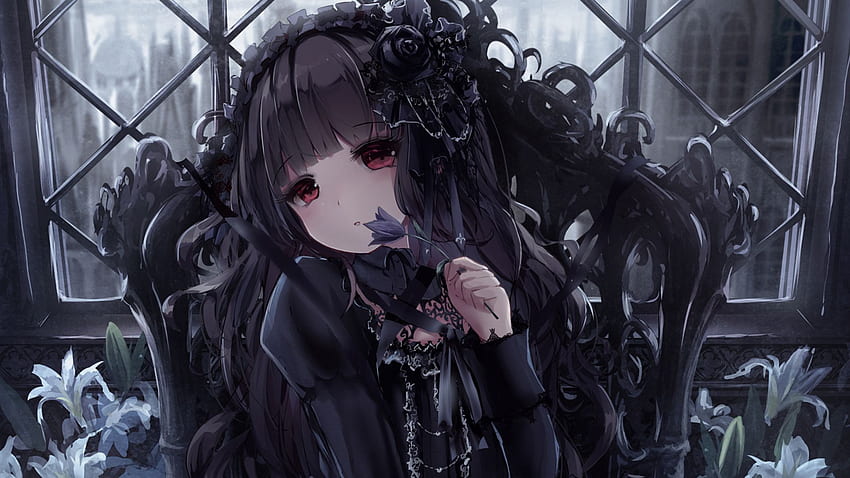 Пин на доске Anime, Goth HD wallpaper