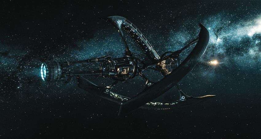 Starship Avalon en Pasajeros. Vivir fondo de pantalla