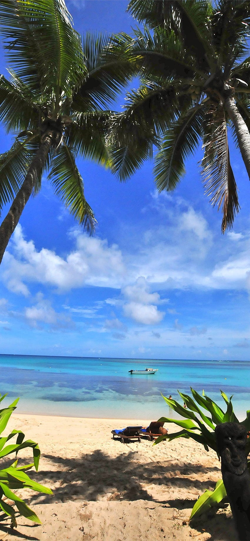 Tavarua Island Resort, in Fiji - Heart shaped island