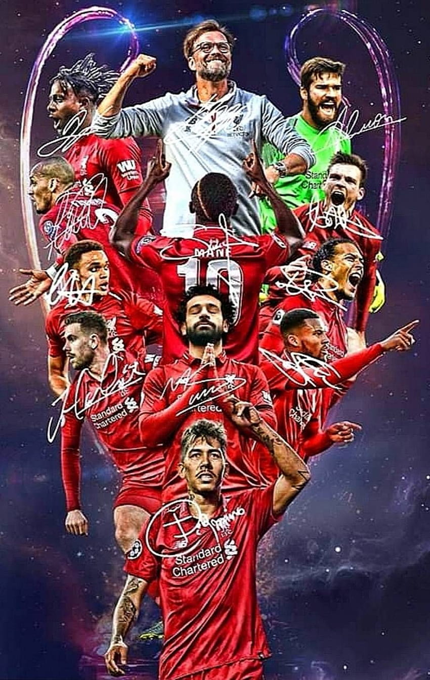 Liverpool FC, equipo de Liverpool fondo de pantalla del teléfono