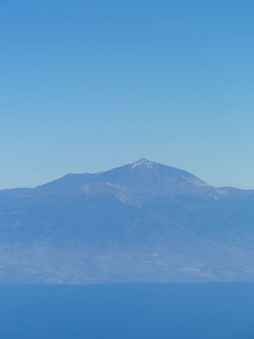 : Tenerife, Island, Aerial View, Mountain, teide HD phone wallpaper