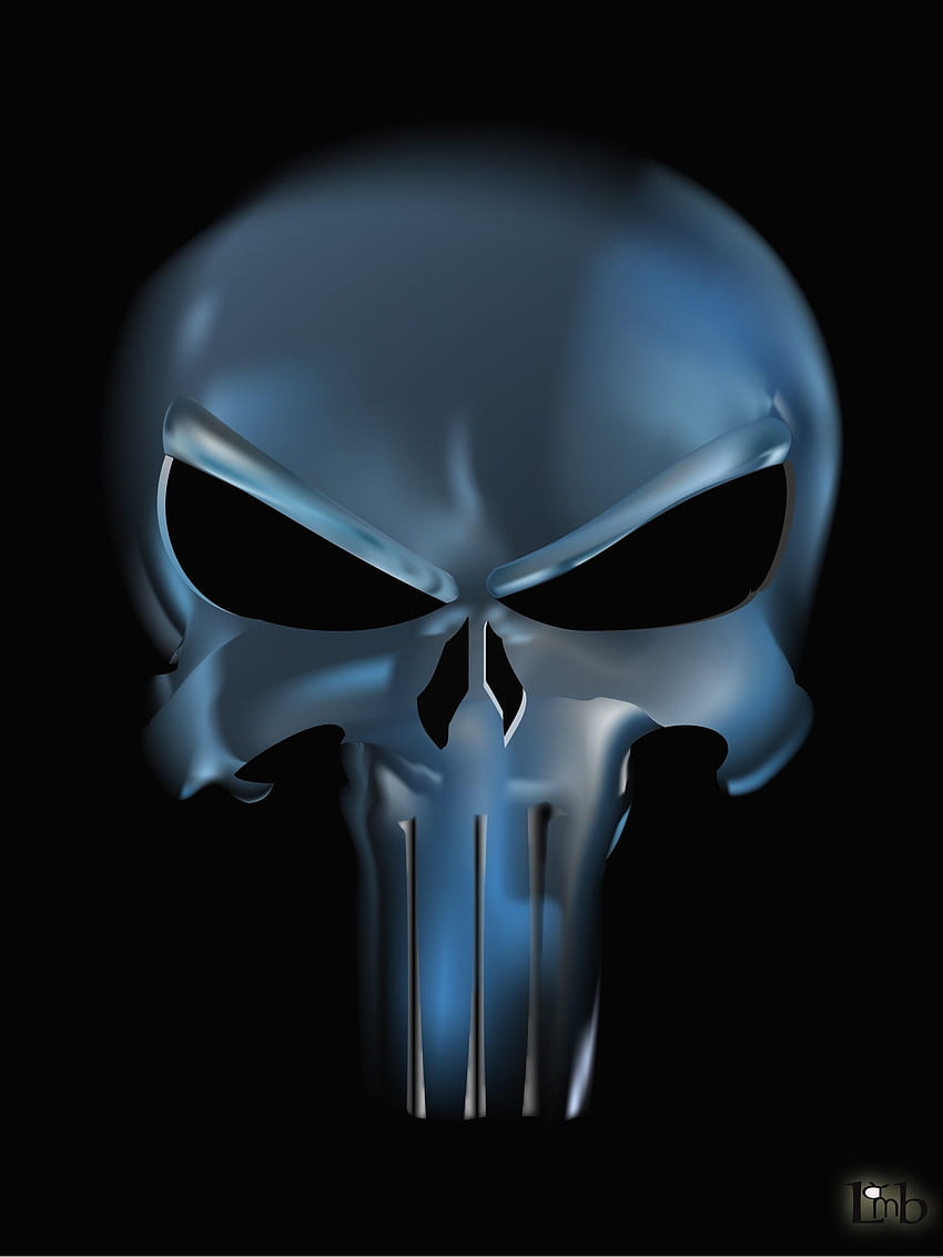 Amazing The Punisher Skull Erstaunliche 3D-Sammlung, die Sie am besten können. Punisher Marvel, Punisher Art, Punisher Artwork, niedlicher 3D-Schädel HD-Handy-Hintergrundbild
