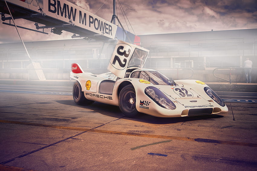 Porsche 917, спортен автомобил HD тапет
