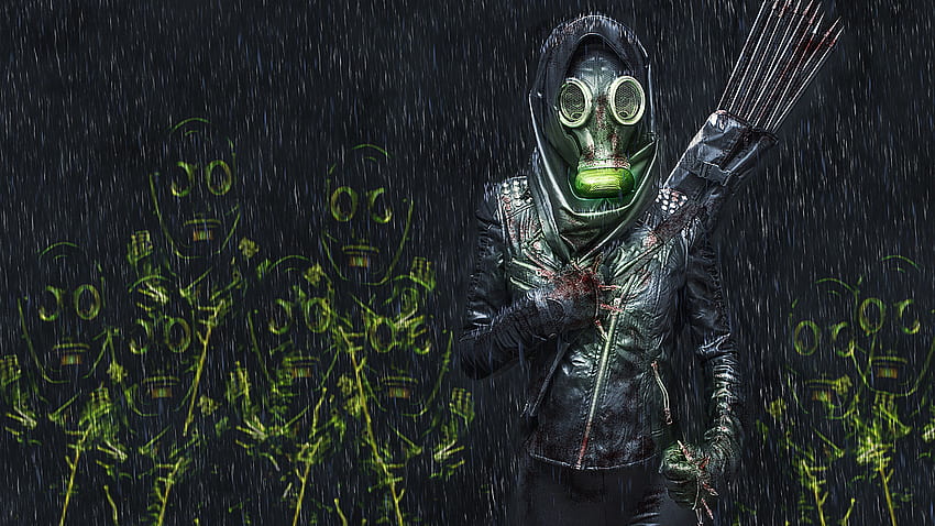 Toxic Gas Mask, Toxic Gaming HD wallpaper