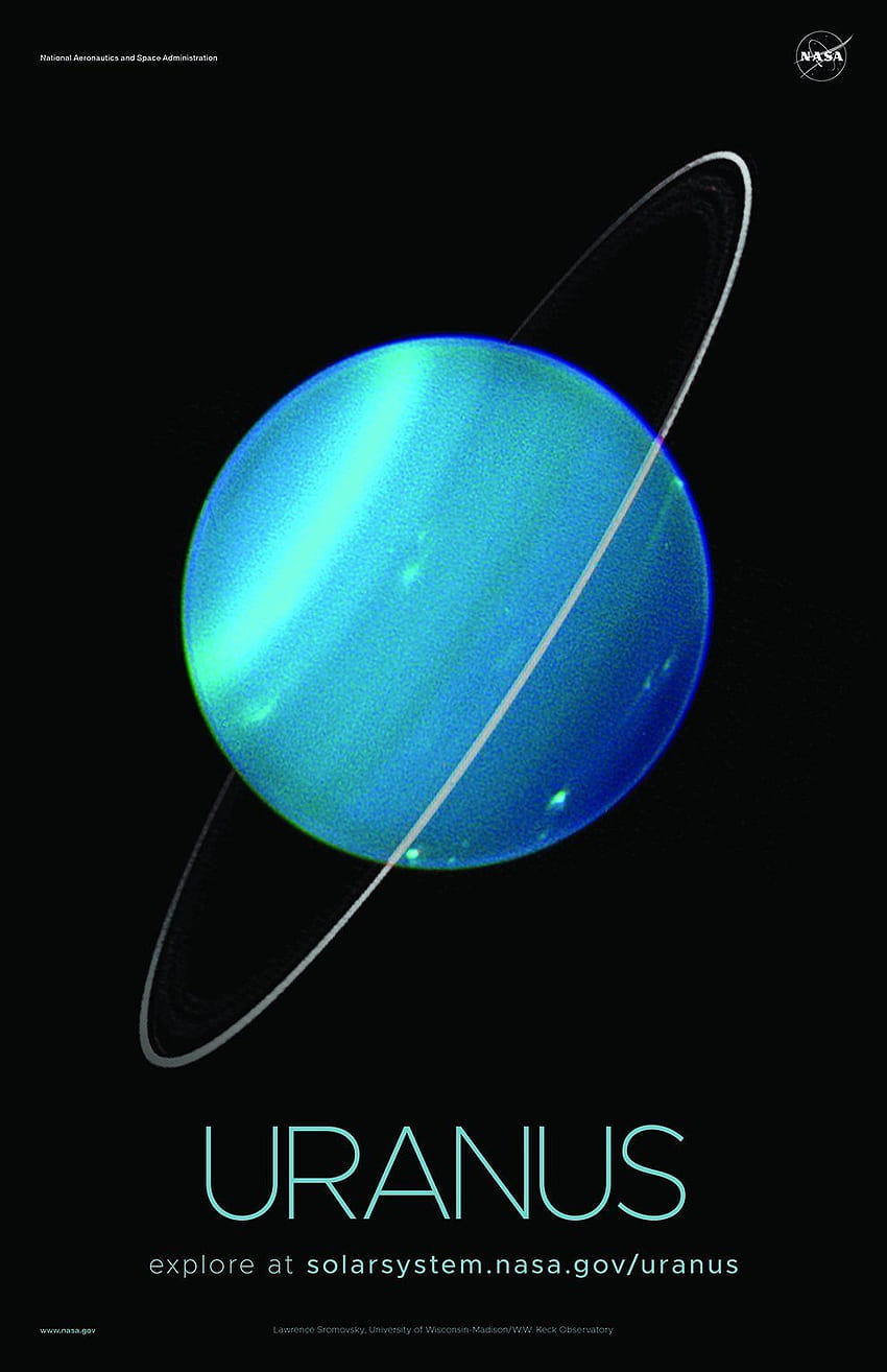 NASA URANUS POSTERS: Solar System Series Prints. Nasa uranus, Uranus, Nasa HD phone wallpaper