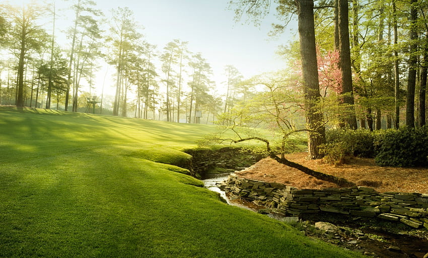 the augusta national golf course masters 2015 HD wallpaper