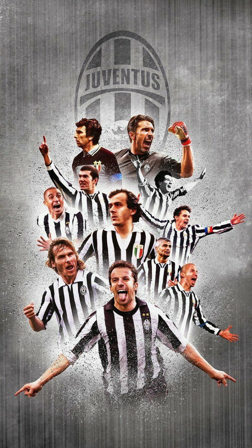 Juventus Legends 2, serie a, futebol, camisa, manga cheia, Italia, ucl Papel de parede de celular HD
