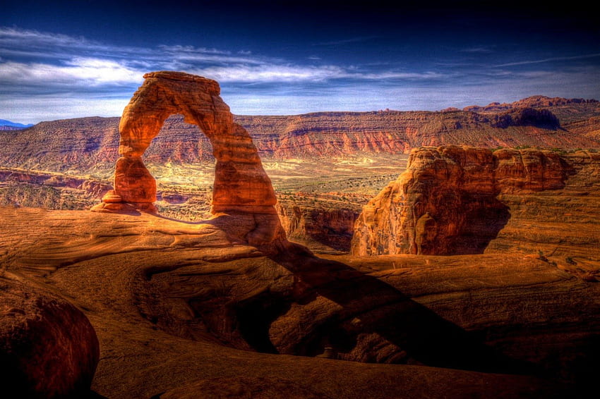 Arches National Park ,Utah, colorato, archi, magia, bella, parco, arco, Utah, migliori, pietra, nazionale, natura Sfondo HD