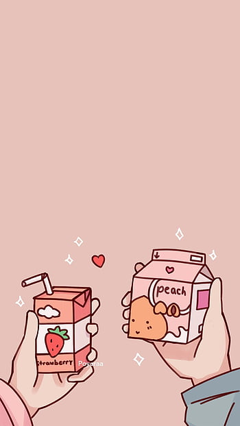It's Peach To Meet You â ¢ For You, Milk Aesthetic HD phone wallpaper ...