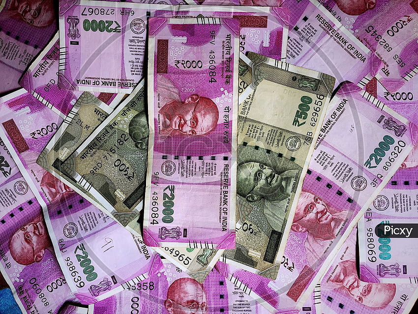 Indische Rupien, indische Währung HD-Hintergrundbild