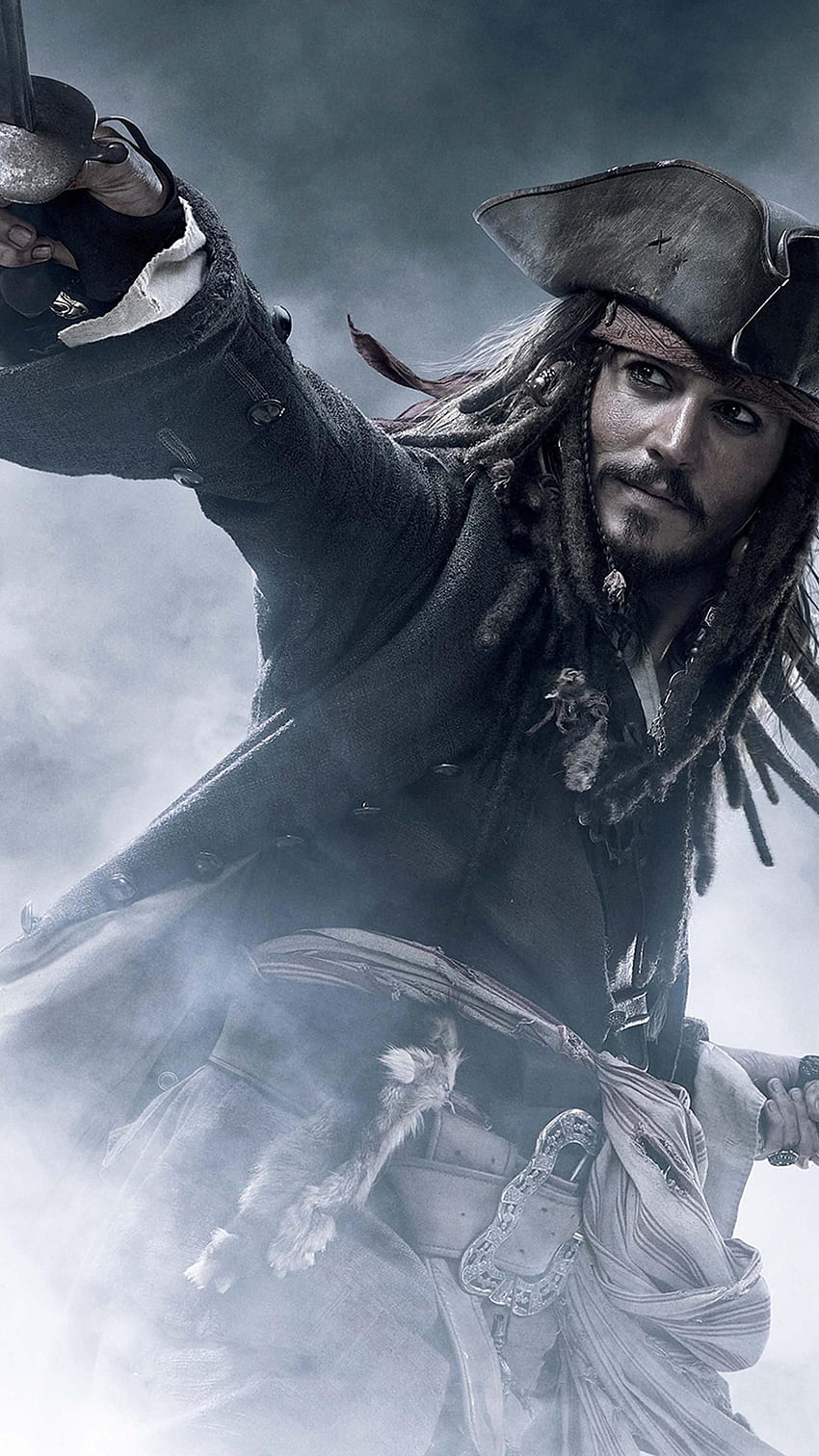 Pirates of the Caribbean: At World's End (2550) โทรศัพท์ มูฟวี่มาเนีย. Pirates of the Caribbean แจ็ค สแปร์โรว์ ยนตร์ของจอห์นนี่ เดปป์ วอลล์เปเปอร์โทรศัพท์ HD