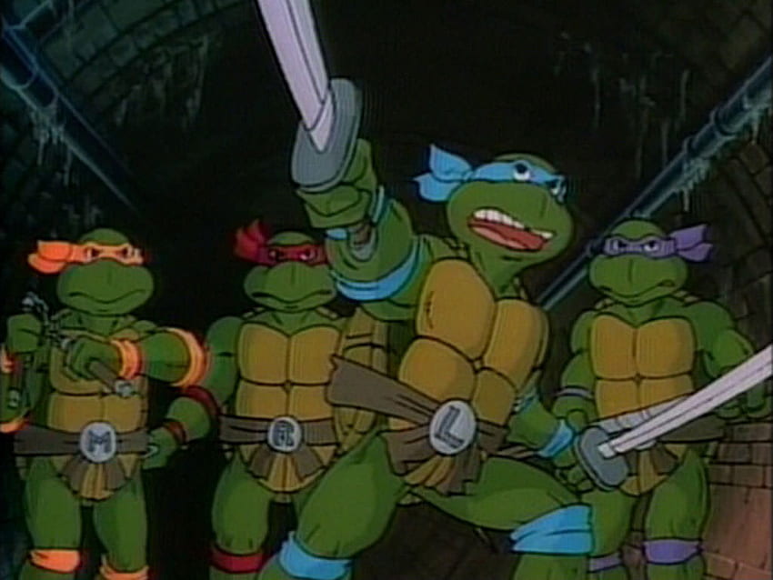 1366x768px, 720P Free download | 1980's TMNT Cartoon Intro Gets a 3D ...