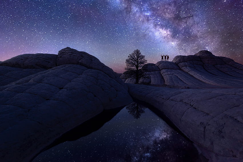 Alam, Langit, Bima Sakti, Astrografi Wallpaper HD