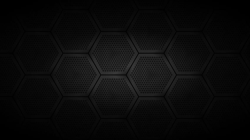 Black Honeycomb Hd Wallpaper Pxfuel