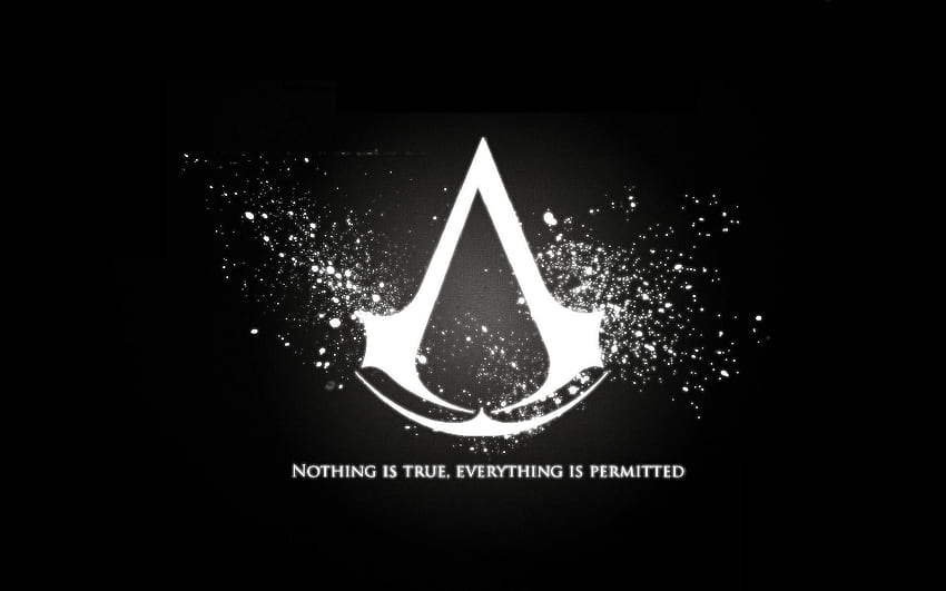 Logo Assassins Creed, symbol zabójcy Tapeta HD