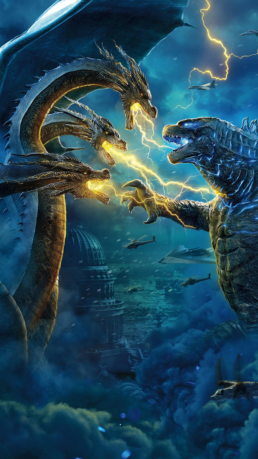 Godzilla: King of the Monsters (2022) Film HD-Handy-Hintergrundbild