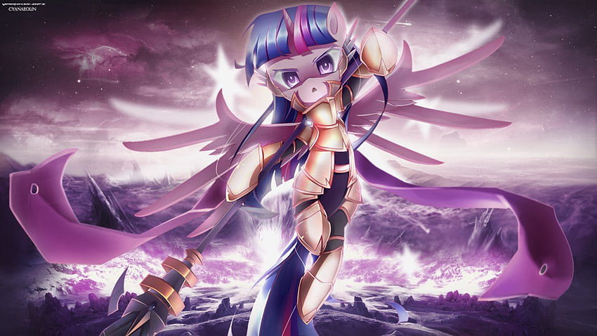Collab- The Power of Twilight Sparkle, Epic Brony HD wallpaper