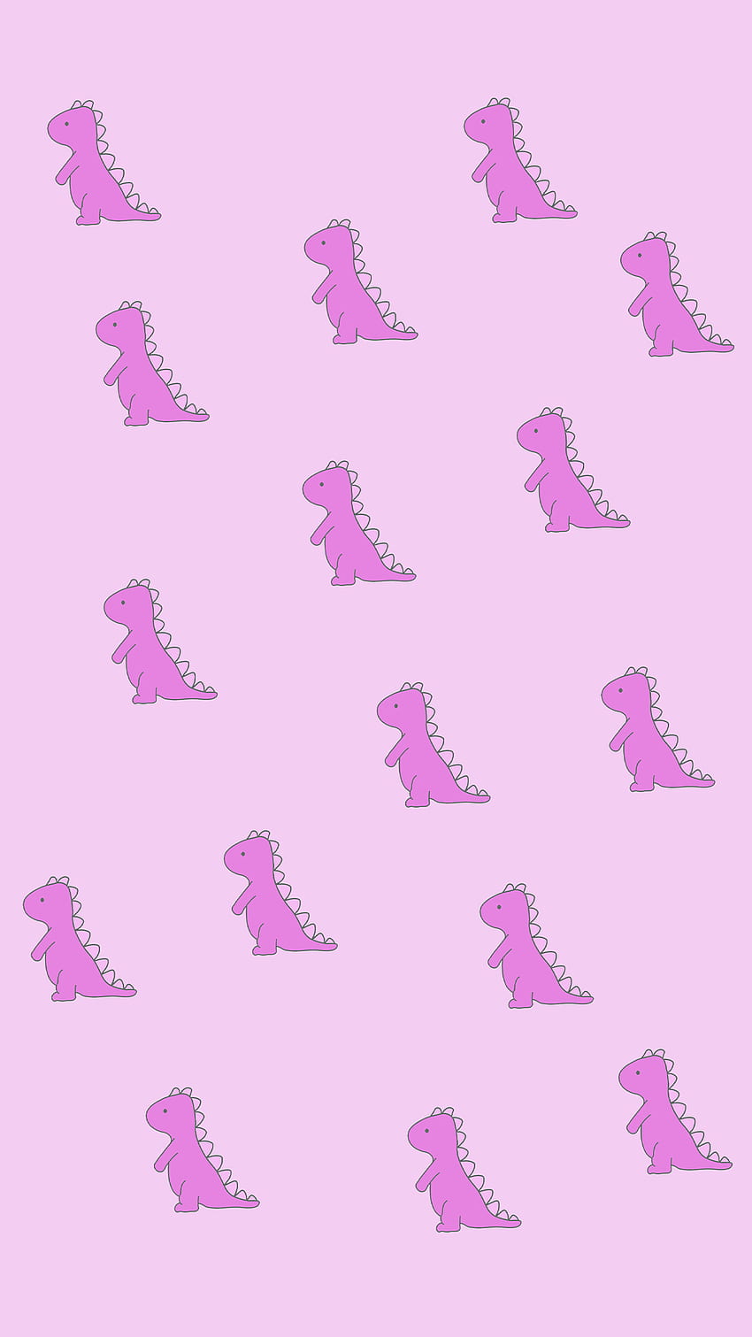 Pink Dino wallpaper by JadeUSA  Download on ZEDGE  9651