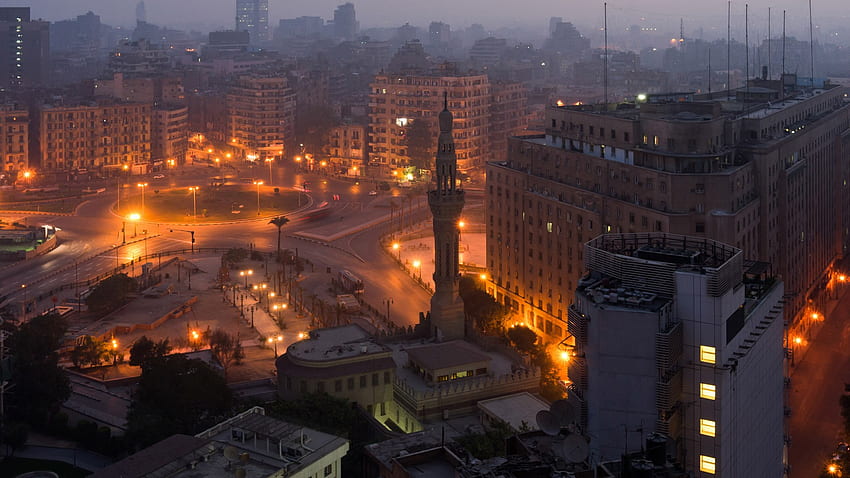 Cairo, Cairo Night HD wallpaper
