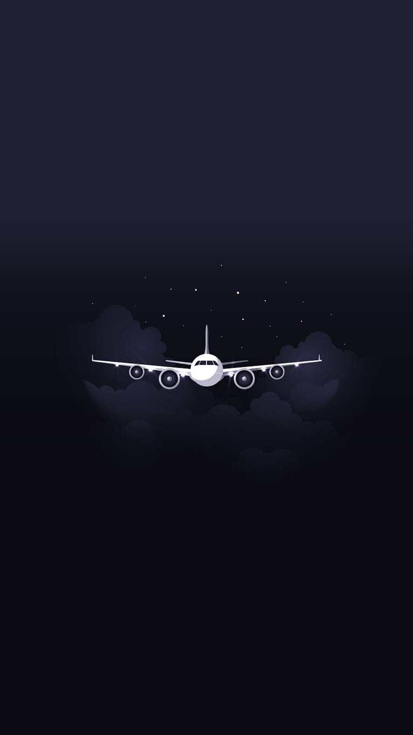 Самолет, небе, авиокомпания, пътуване по въздух, самолет, превозно средство - телефон HD тапет за телефон