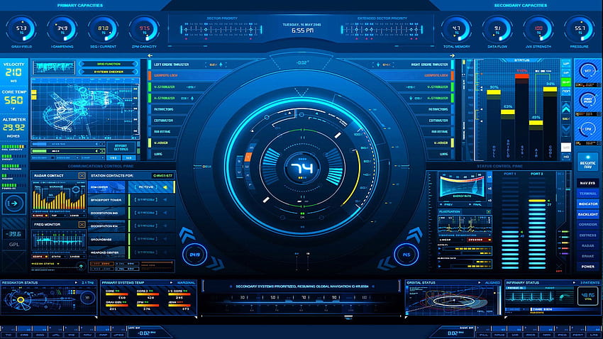 The Ultimate Control Panel - background . Technology , Interface design, User interface design, Control Room HD wallpaper
