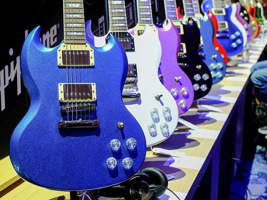 In : Epiphone at NAMM 2020, featuring the new Inspired By Gibson Collection. All Things Guitar, Epiphone SG HD wallpaper