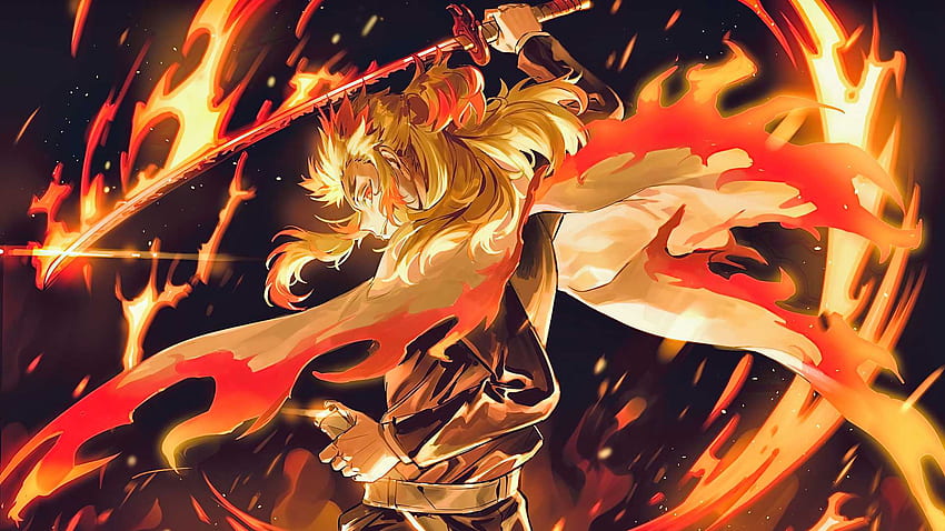 Rengoku Demon Slayer - Awesome HD wallpaper