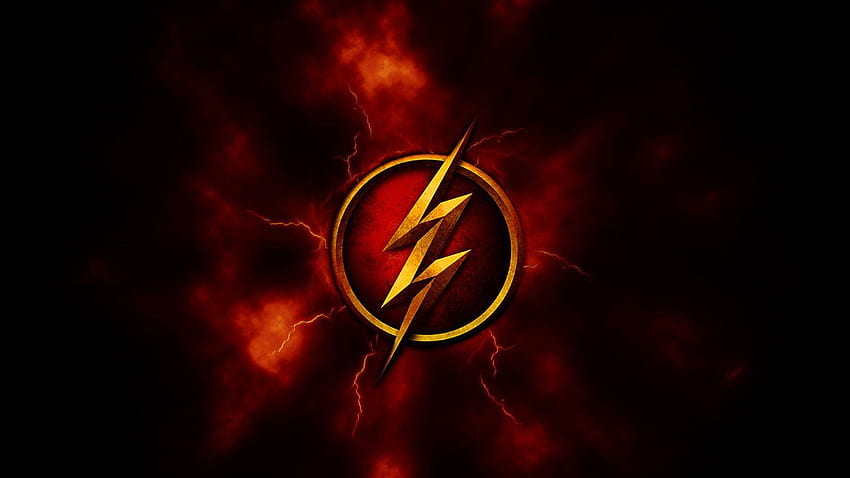 The Flash Logo , Ultra HD wallpaper