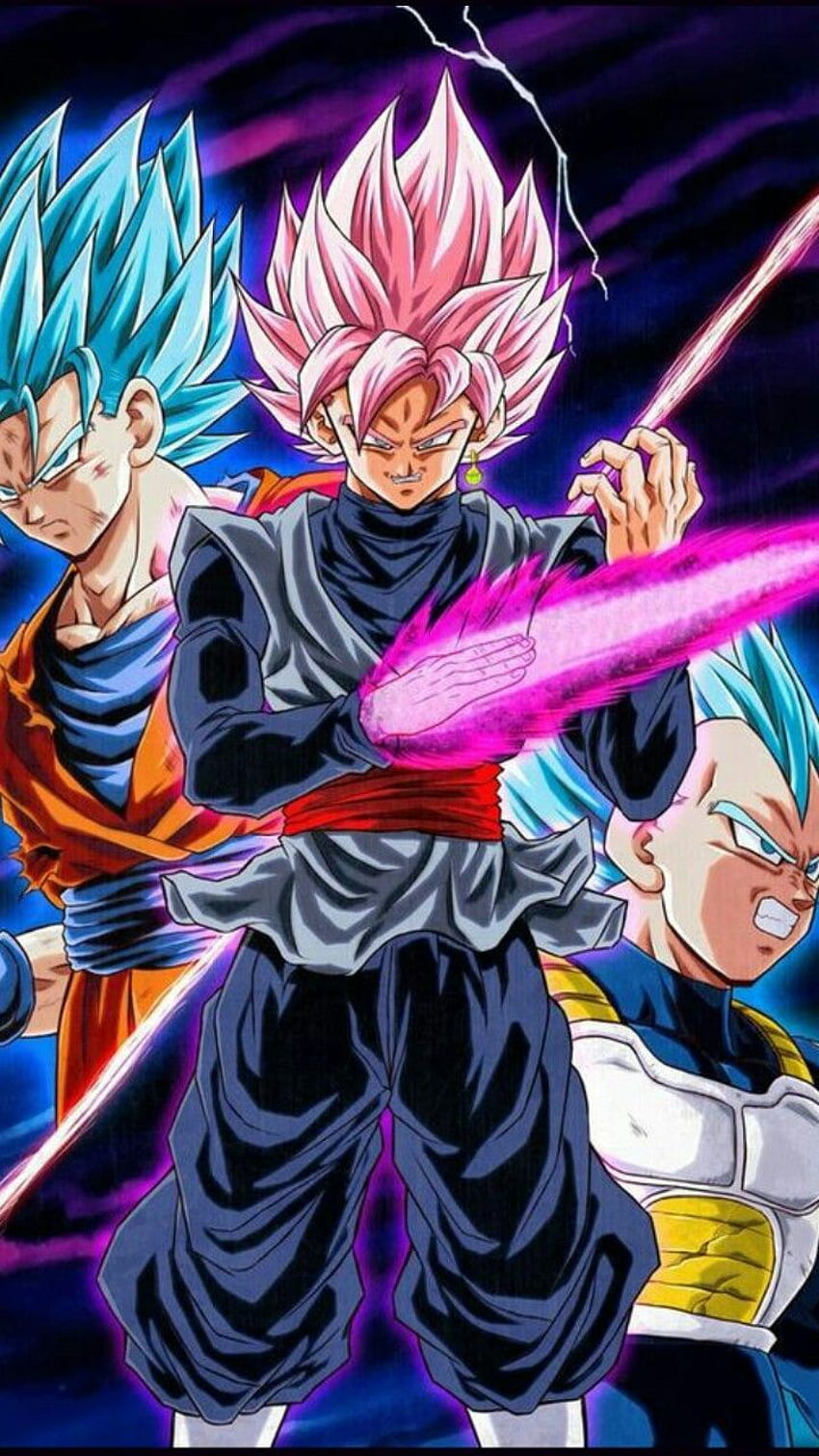 Noir, Goku et Vegeta. Coloriage dbz, Dessin sangoku, Sangoku, Vegeta contre Goku Black Fond d'écran de téléphone HD