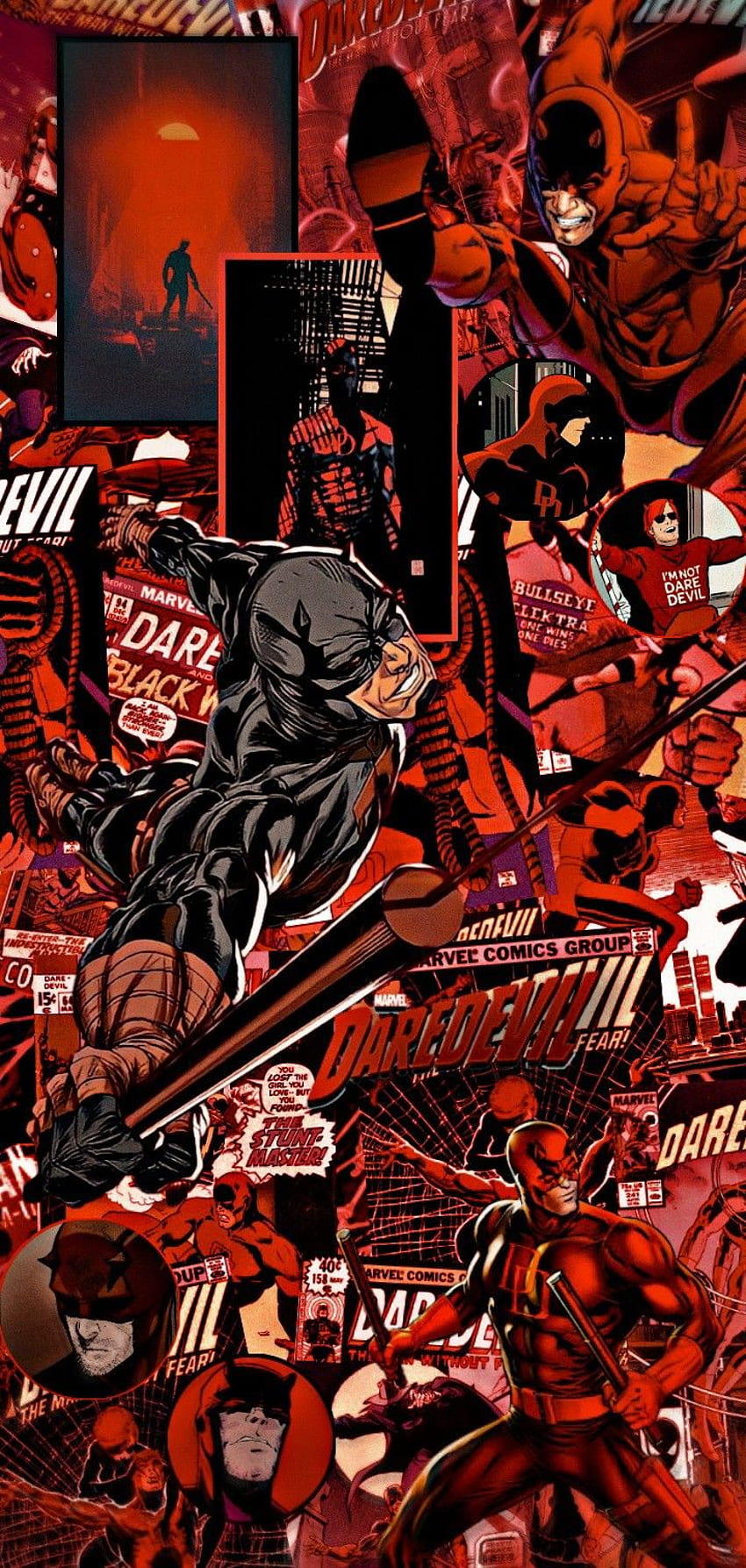 Marvel Daredevil. Daredevil de Marvel, Arte del hombre araña de Marvel, Cómics de Marvel, Cómics de Daredevil fondo de pantalla del teléfono